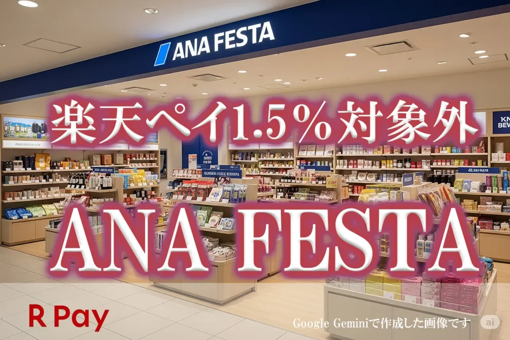 ANA FESTA楽天ペイ対象外