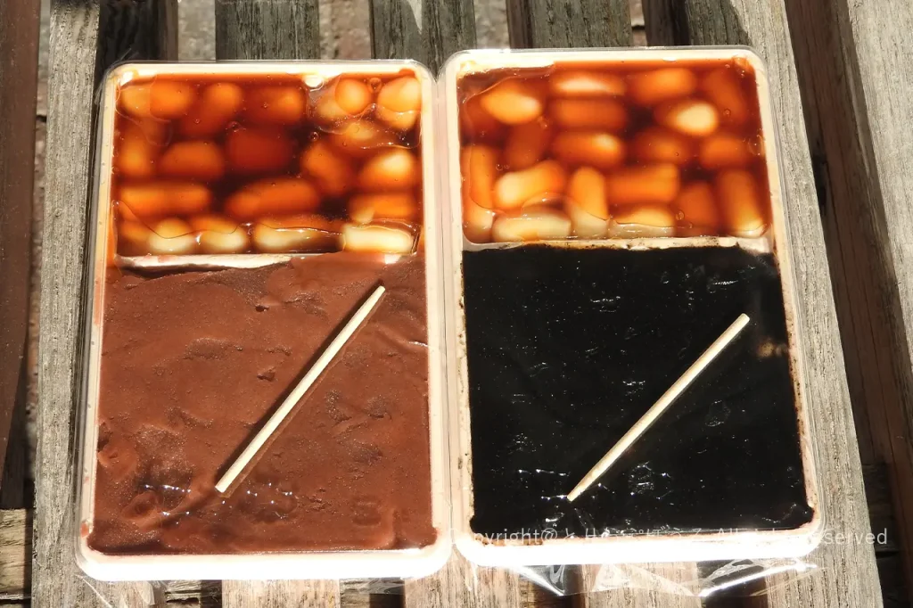 沼の家だんご醤油と餡と胡麻