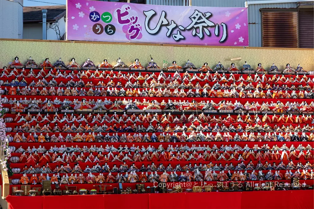 勝浦ひな祭り墨名交差点